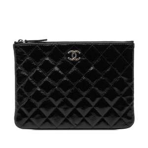 Chanel O Case Clutch Quilted Lambskin #327029C95B